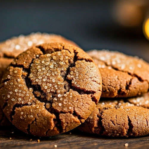 Molasses Chewy Cookies