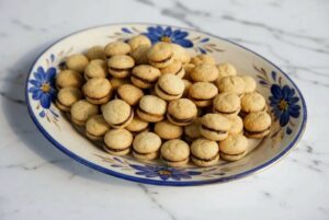 Baci di Dama: Chocolate Hazelnut Cookies