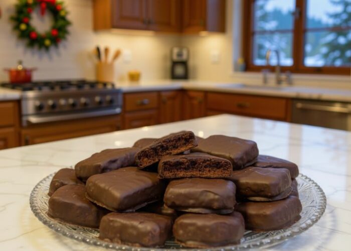 Mostaccioli (Mustaccioli) Cookies | Italian spiced cookies