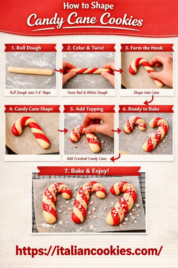 Candy Cane Cookies