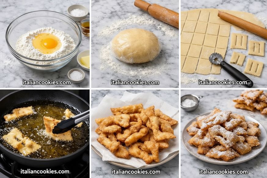 Cenci (Crispy Italian Fried Cookies)