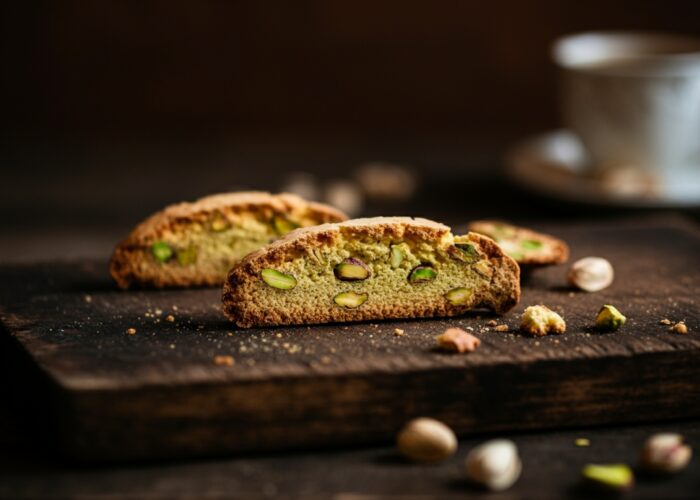 Italian pistachio biscotti