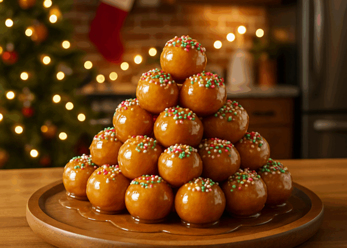 Struffoli Honey Balls