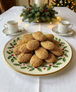 Biscotti Regina (Sesame Cookies)