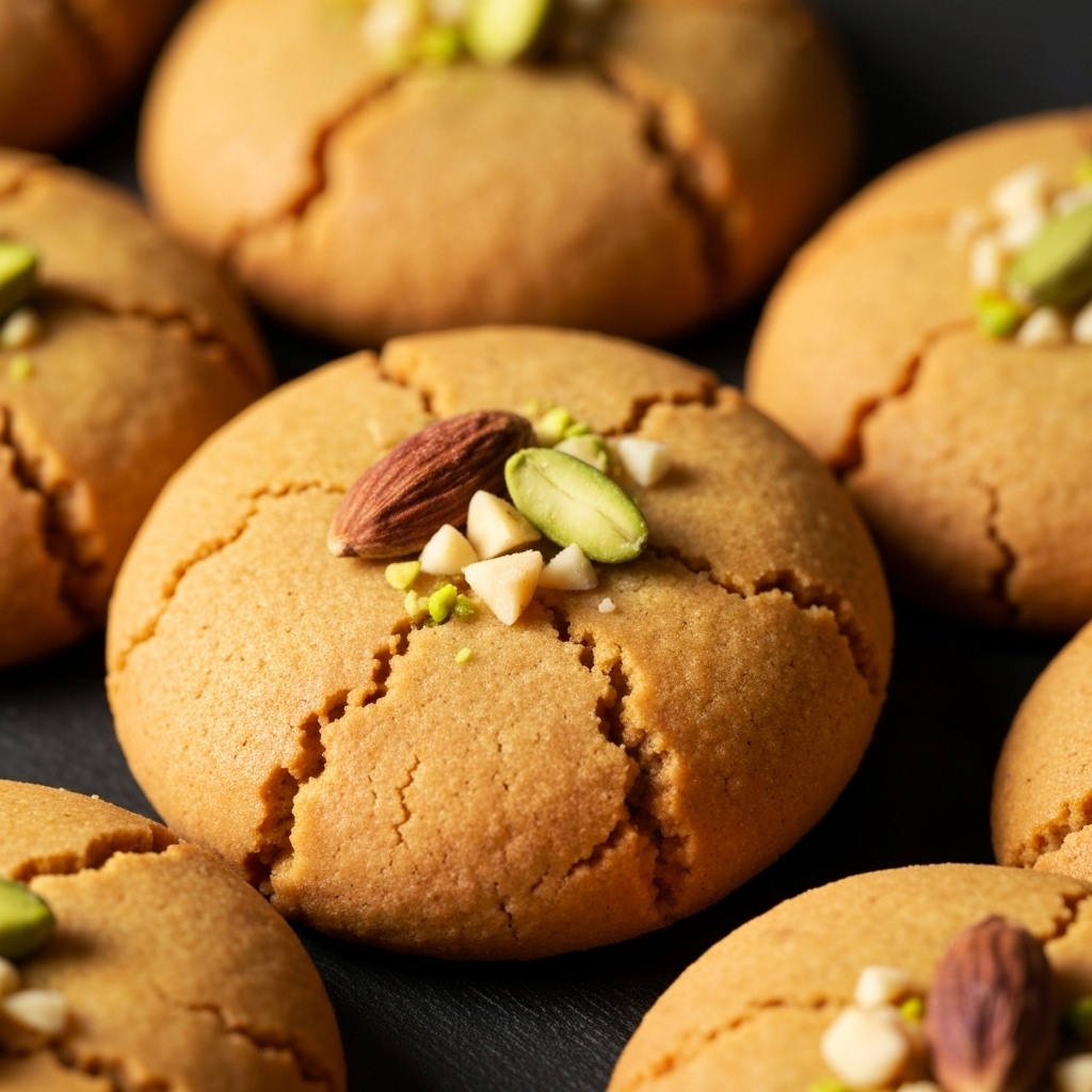 Nankhatai (Indian Shortbread Cookies)