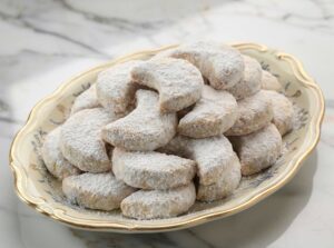 Kourabiedes Greek Almond Cookie