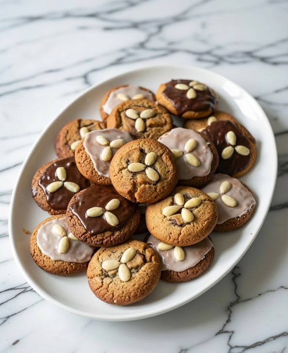 Traditional German Lebkuchen Cookies