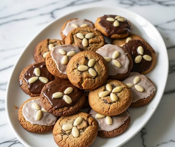 Traditional German Lebkuchen Cookies
