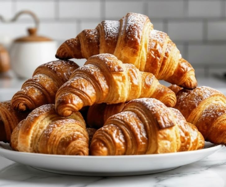 Italian Butterhorn Cookies, Cornetti al Burro