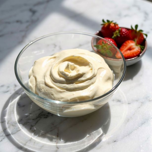 Quick and easy mascarpone cream
