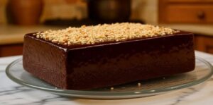 Bonet a baked chocolate custard