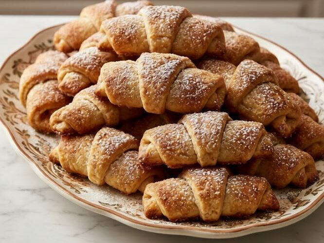 Italian Butterhorn Cookies Recipe