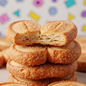 Golden Palmiers, elephant ear cookies - ItalianCookies.com