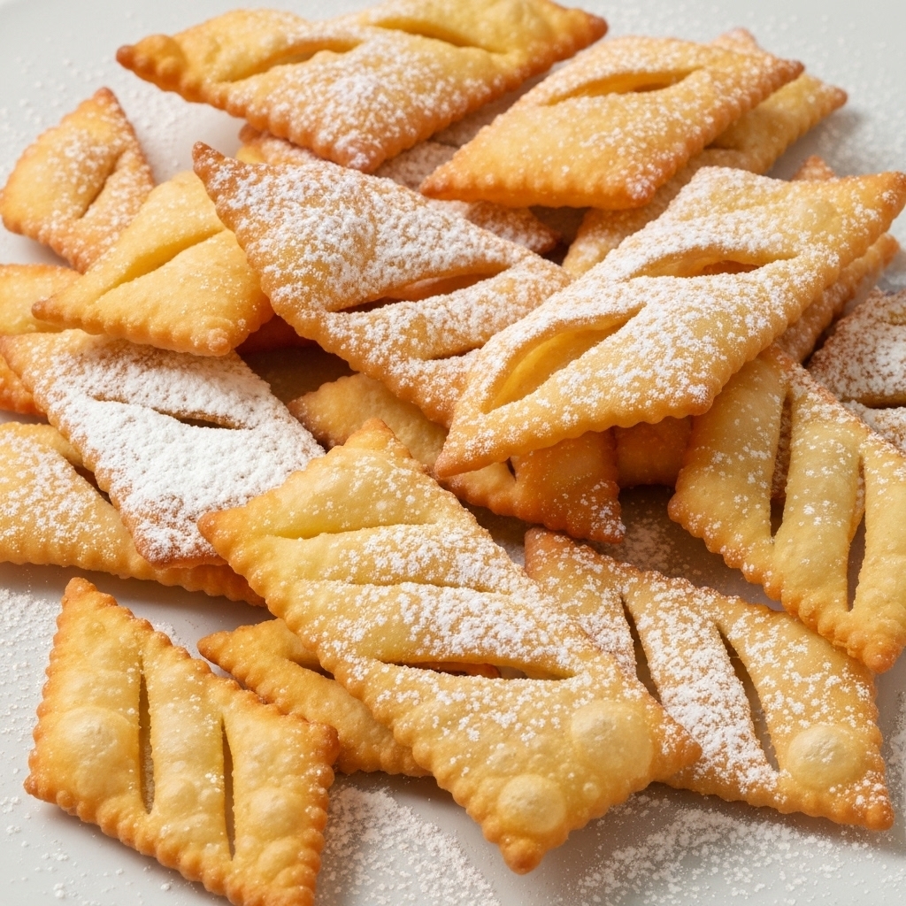 Chiacchiere (Italian Sweet fried dough)