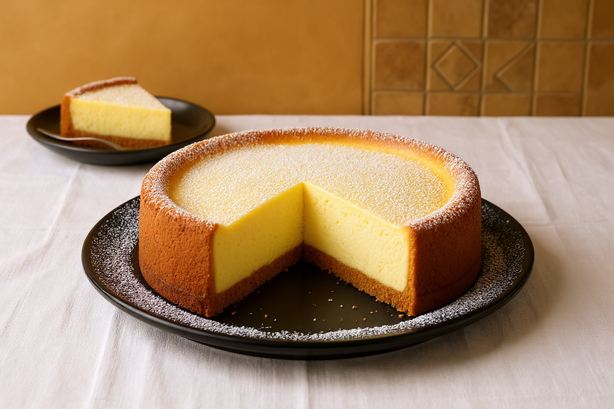 Italian-American Ricotta Cheesecake