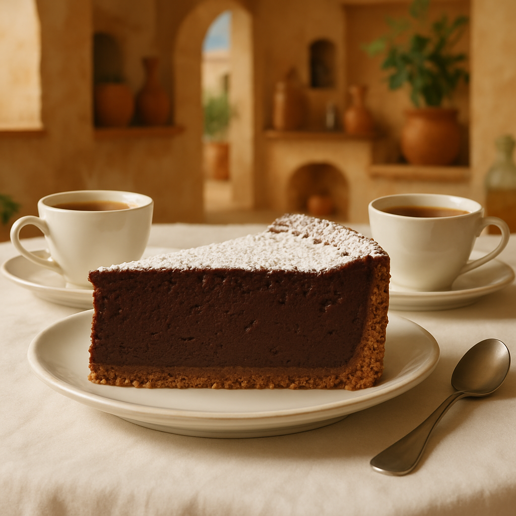 Easy chocolate cheesecake Italian style
