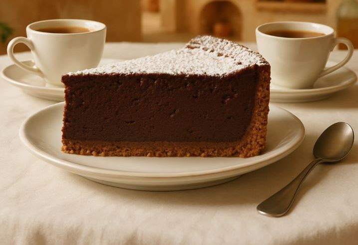 Easy chocolate cheesecake Italian style