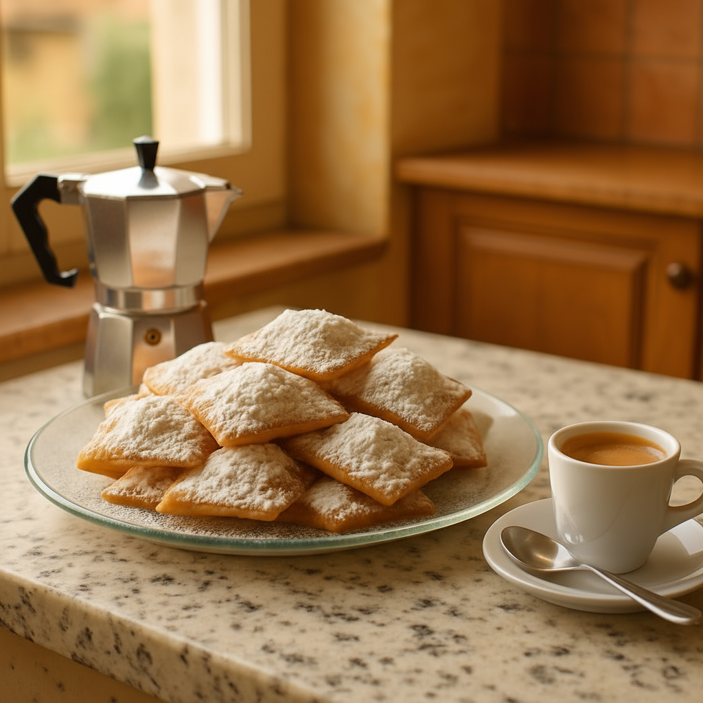 Ravioli dolci (sweet ravioli)