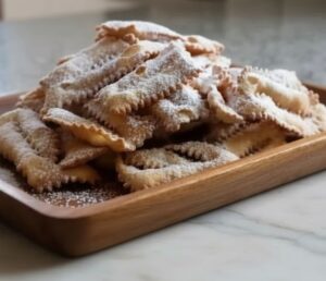 Chiacchiere (Sweet fried dough)
