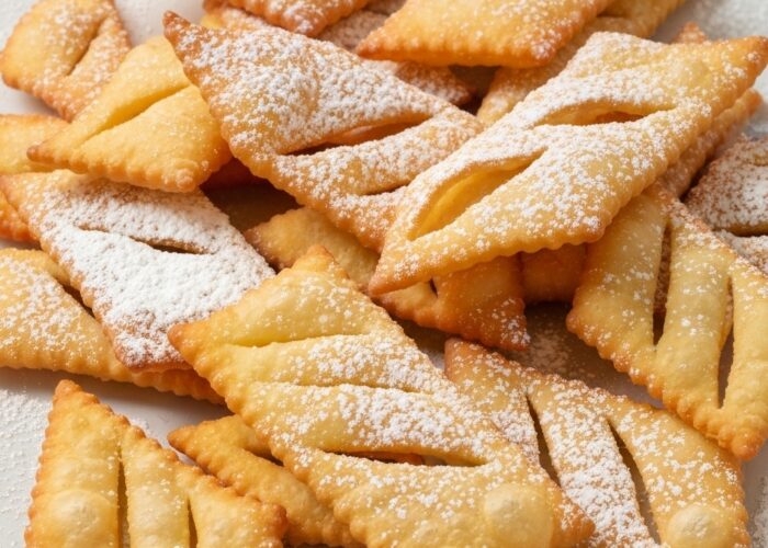 Chiacchiere (Sweet fried dough)