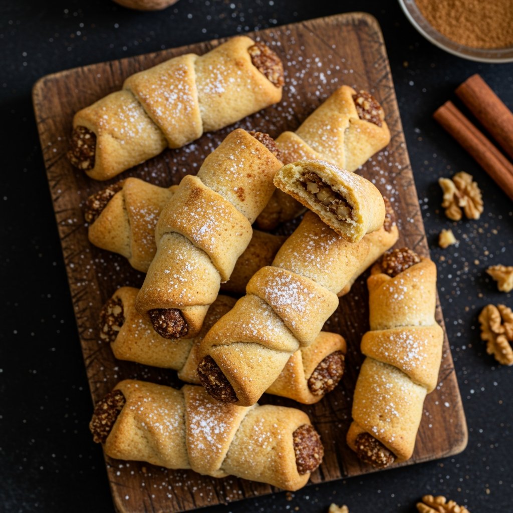 Italian Butterhorn Cookies