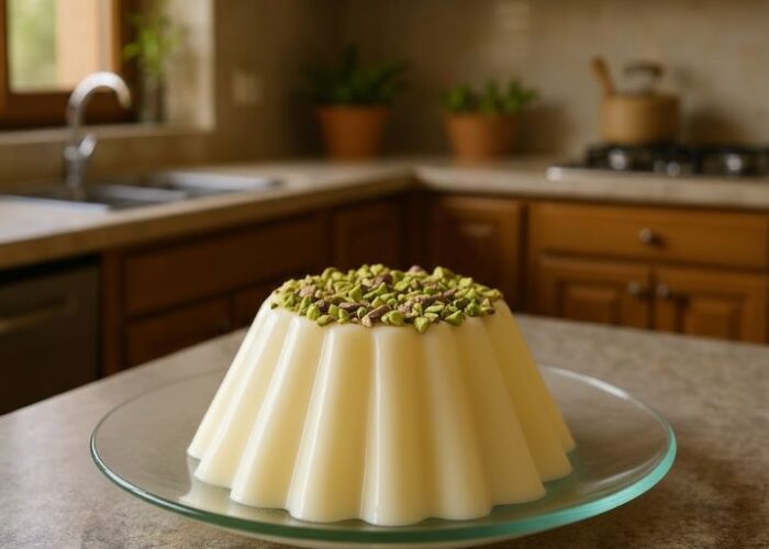 Biancomangiare – Sicilian almond milk pudding