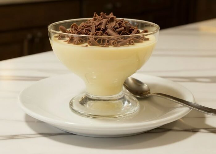 Biancomangiare (Sicilian Almond Milk Pudding Recipe)