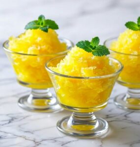 Granita: Ice-Cold Italian treat