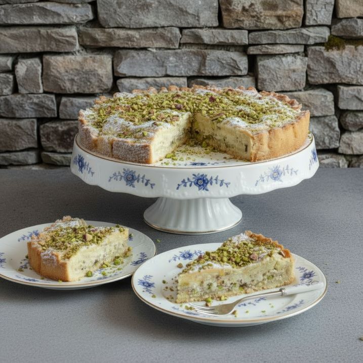 Pistachio Ricotta Cake