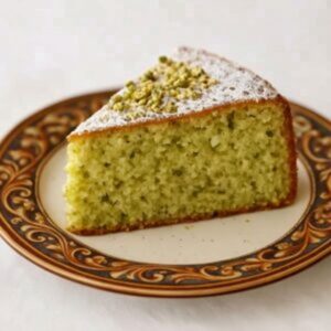 Italian Pistachio Ricotta Cake