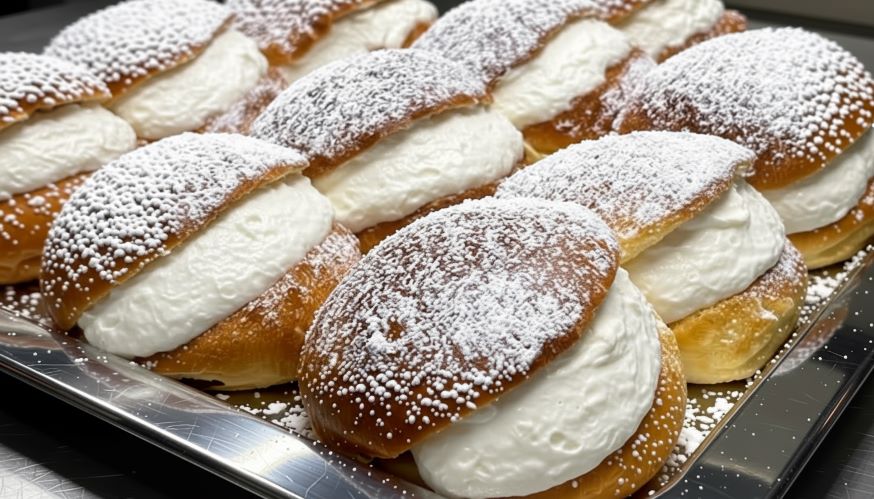 Maritozzo con la Panna: Italian Cream Buns