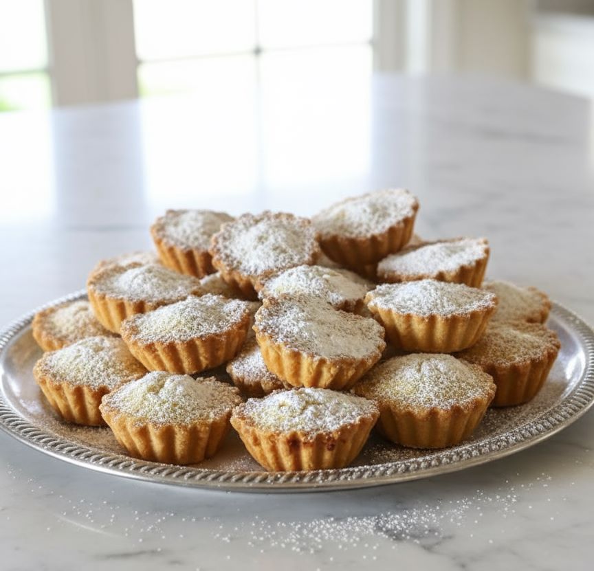 Bocconotto | Italian Pastry with a chocolate almond filling.