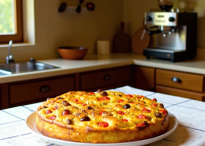 Focaccia Barese: Tomato and Olive Flatbread of Puglia