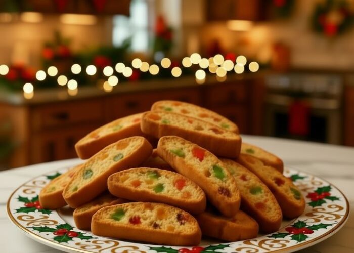 Fruit & Nut Biscotti | Italian Christmas Biscotti
