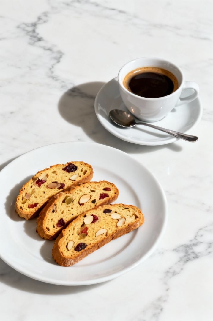 Authentic Fruit and Nut Biscotti | Crunchy Italian Christmas Cookies