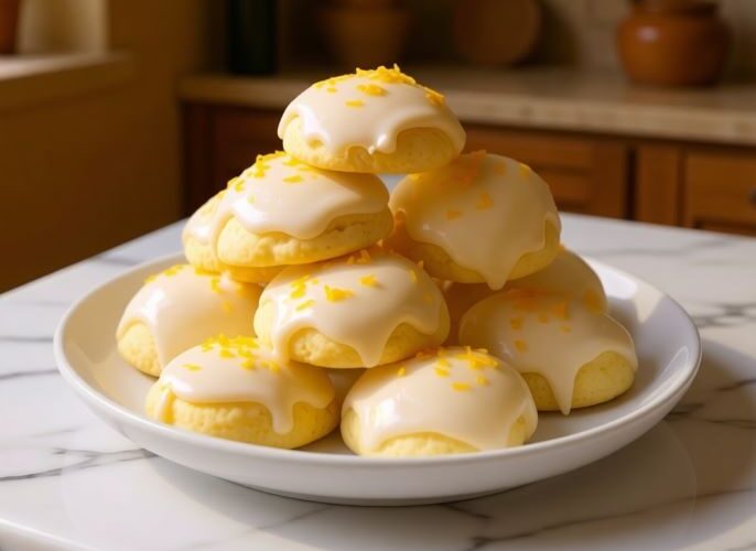 Authentic Italian Lemon Ricotta Cookies