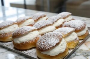 Maritozzo con la Panna: Italian Cream Buns