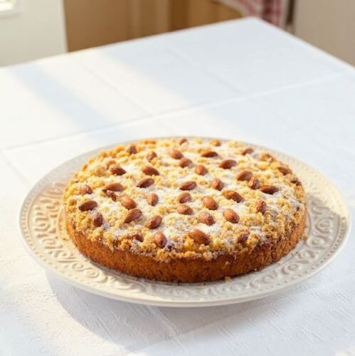Sbrisolona (Italian Crunchy Almond Cake)