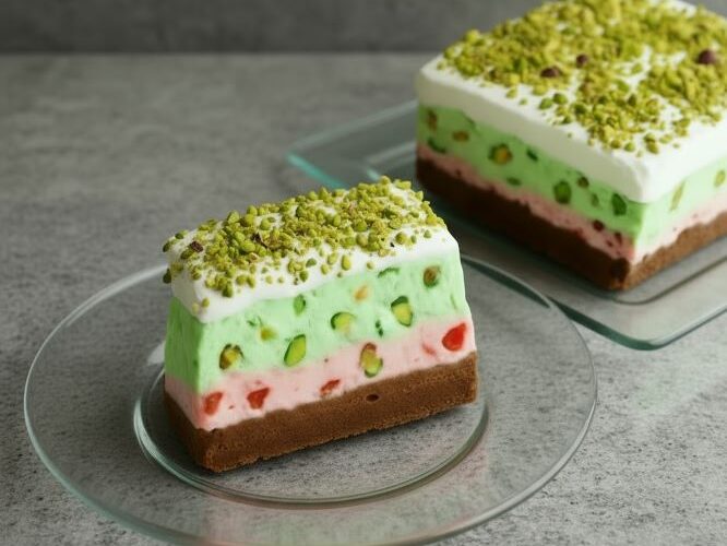 Spumoni Ice Cream Cake Recipe