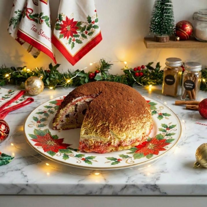 Zuccotto, a classic Florentine no-bake dessert