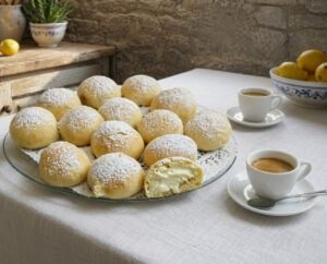 “Fiocchi di Neve” (known in Naples as Neapolitan Snow Puffs, or Snowflakes)