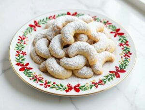 Italian Almond Crescent Cookies (Vanillekipferl)