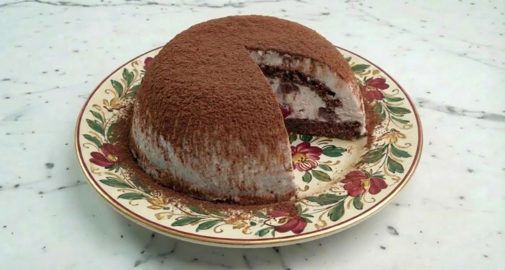 Zuccotto (Italian Semi-Frozen Dome Dessert from Florence)