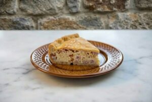 Italian Easter Pie, also known as Pizza Rustica