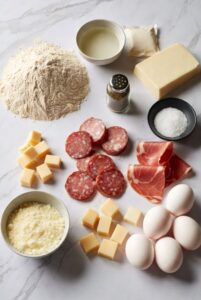 Homemade Casatiello – Classic Italian Easter Bread with Salami and Cheese