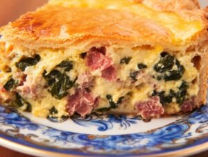 Traditional Italian Easter Meat Pie