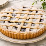 Authentic Crostata Ricotta e Visciole (Roman Ricotta and Sour Cherry Tart)